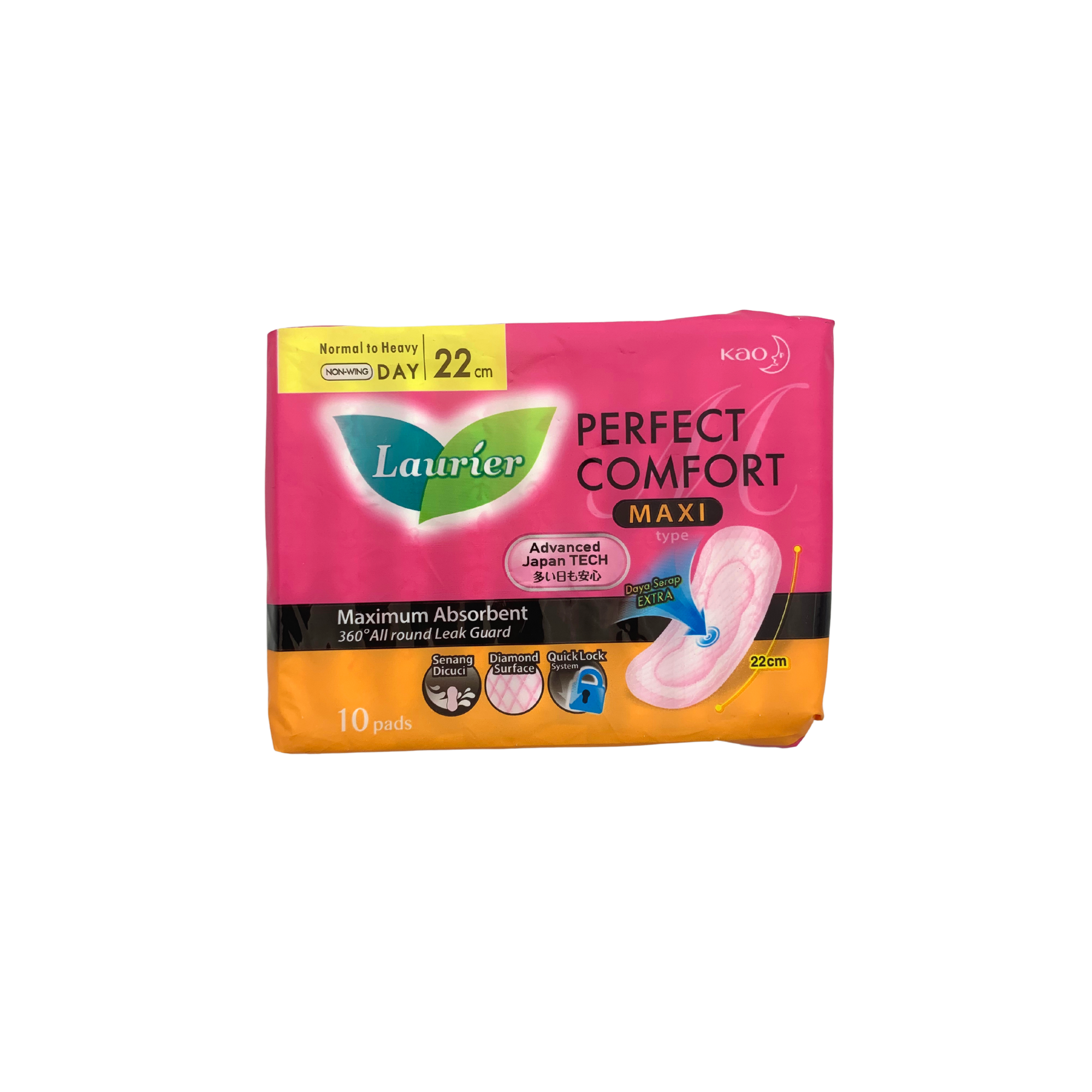 Laurier Perfect Comfort Maxi 10 Pieces