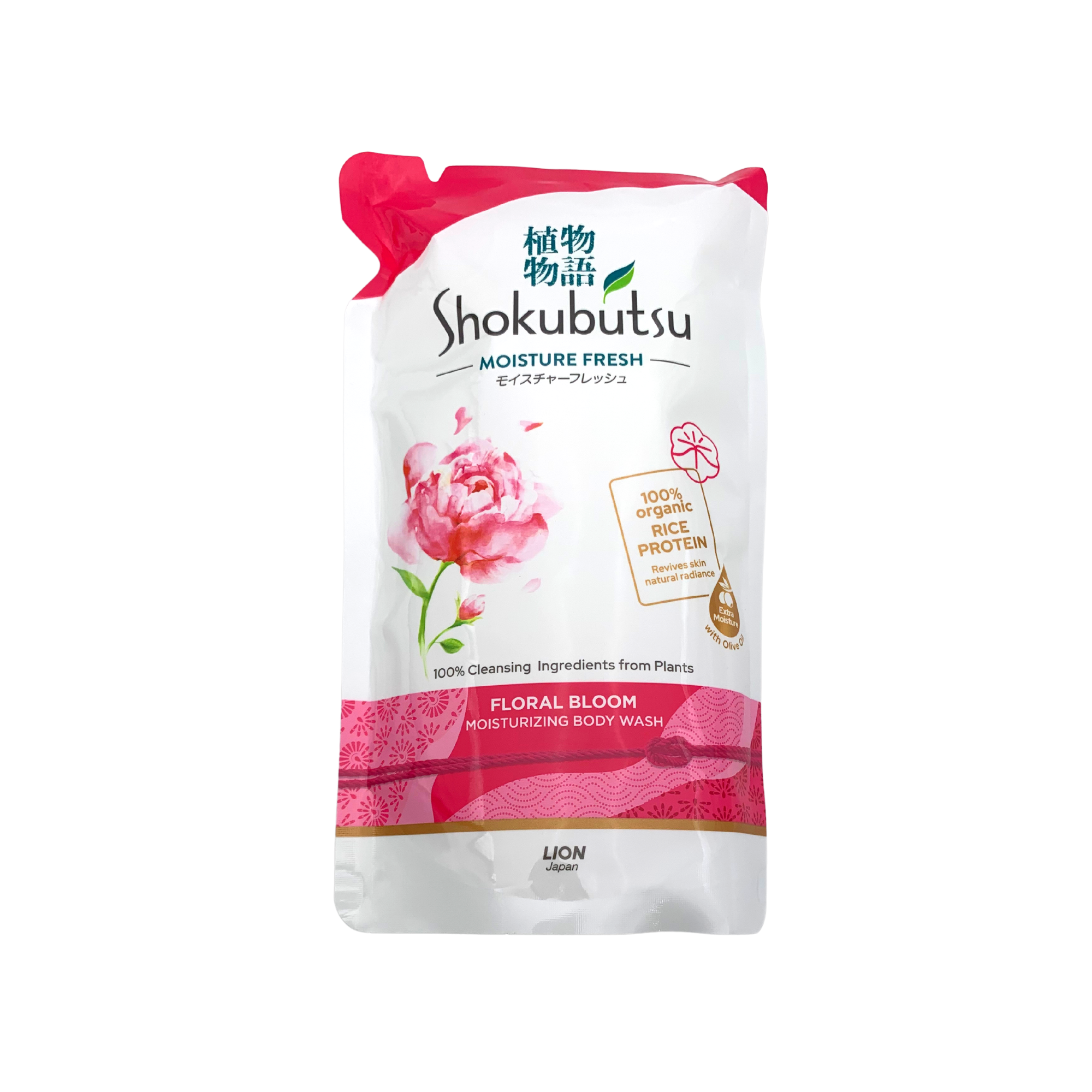 Shokubutsu Shower Foam Flora Bloom 550ml
