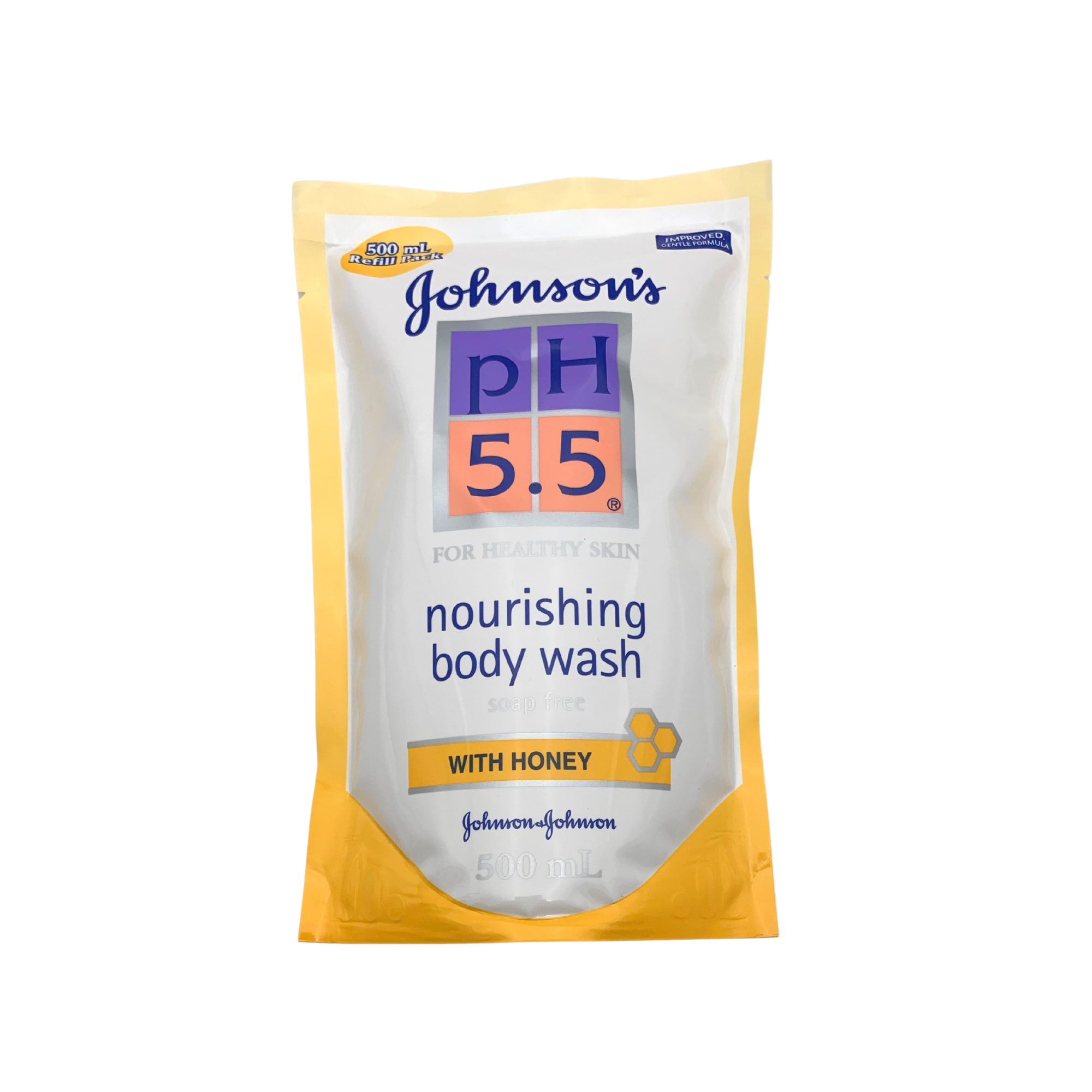 Johnson's Nourishing Body Wash With Honey Refill 500ml