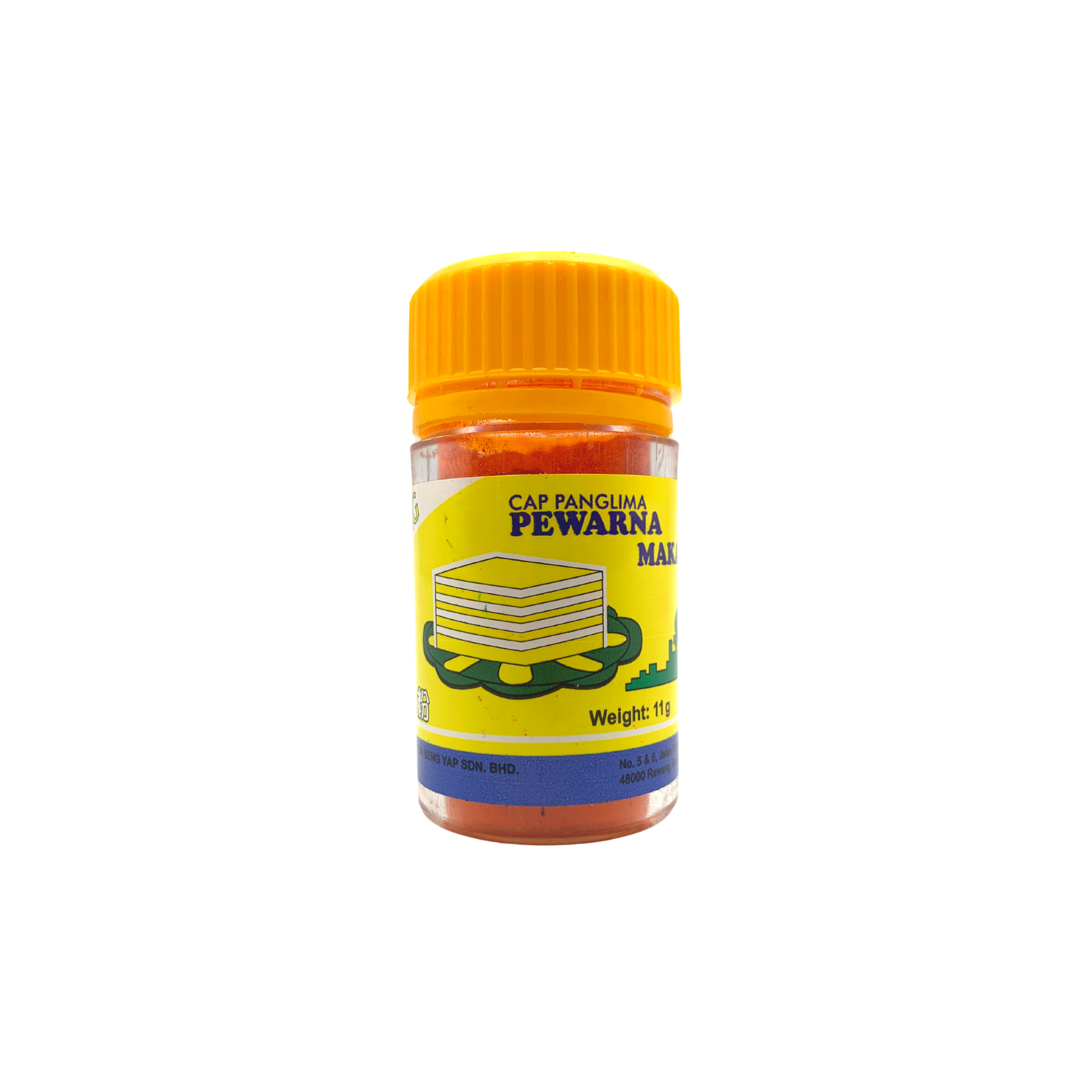 Panglima Serbuk Pewarna Kuning 11g