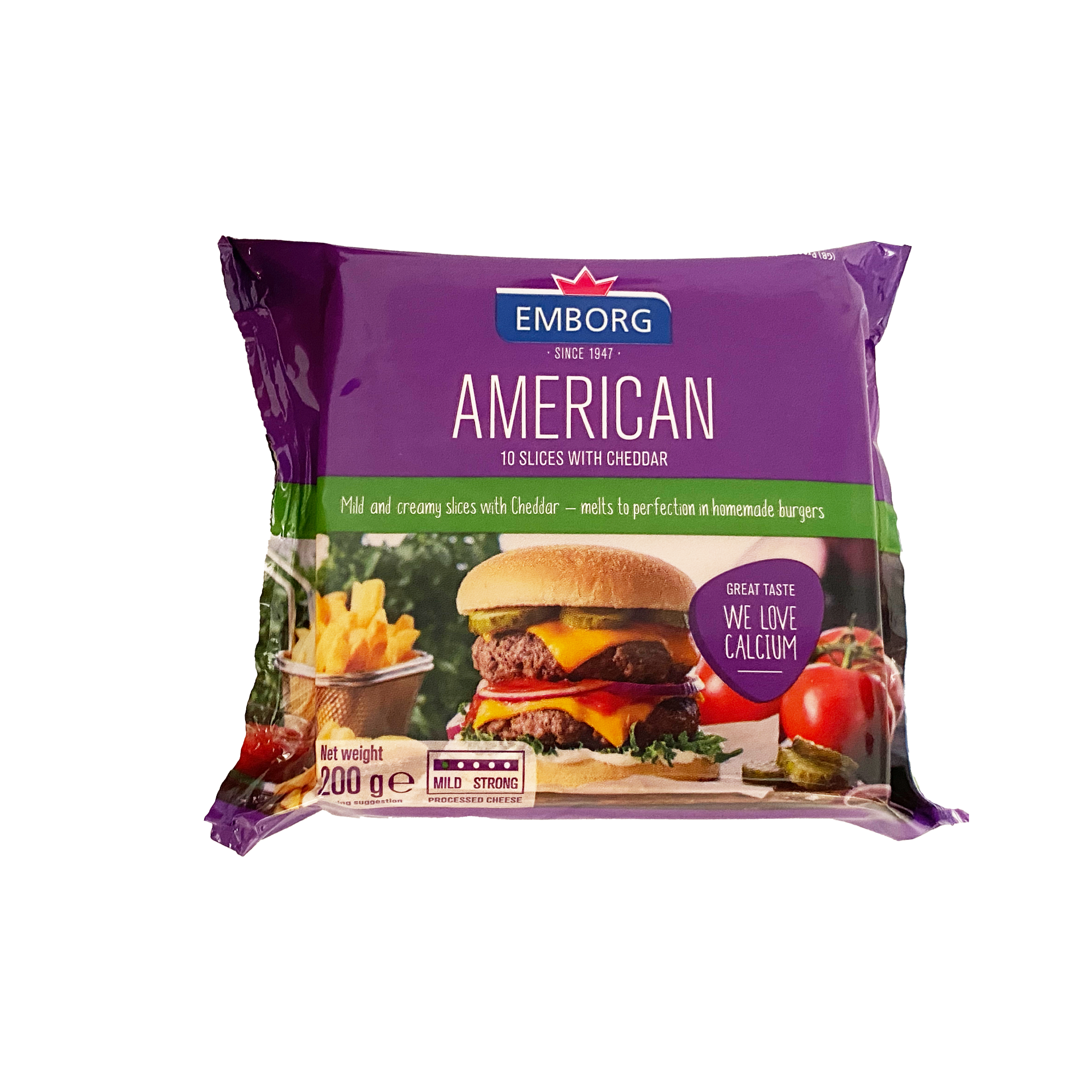Emborg American Cheddar 200g