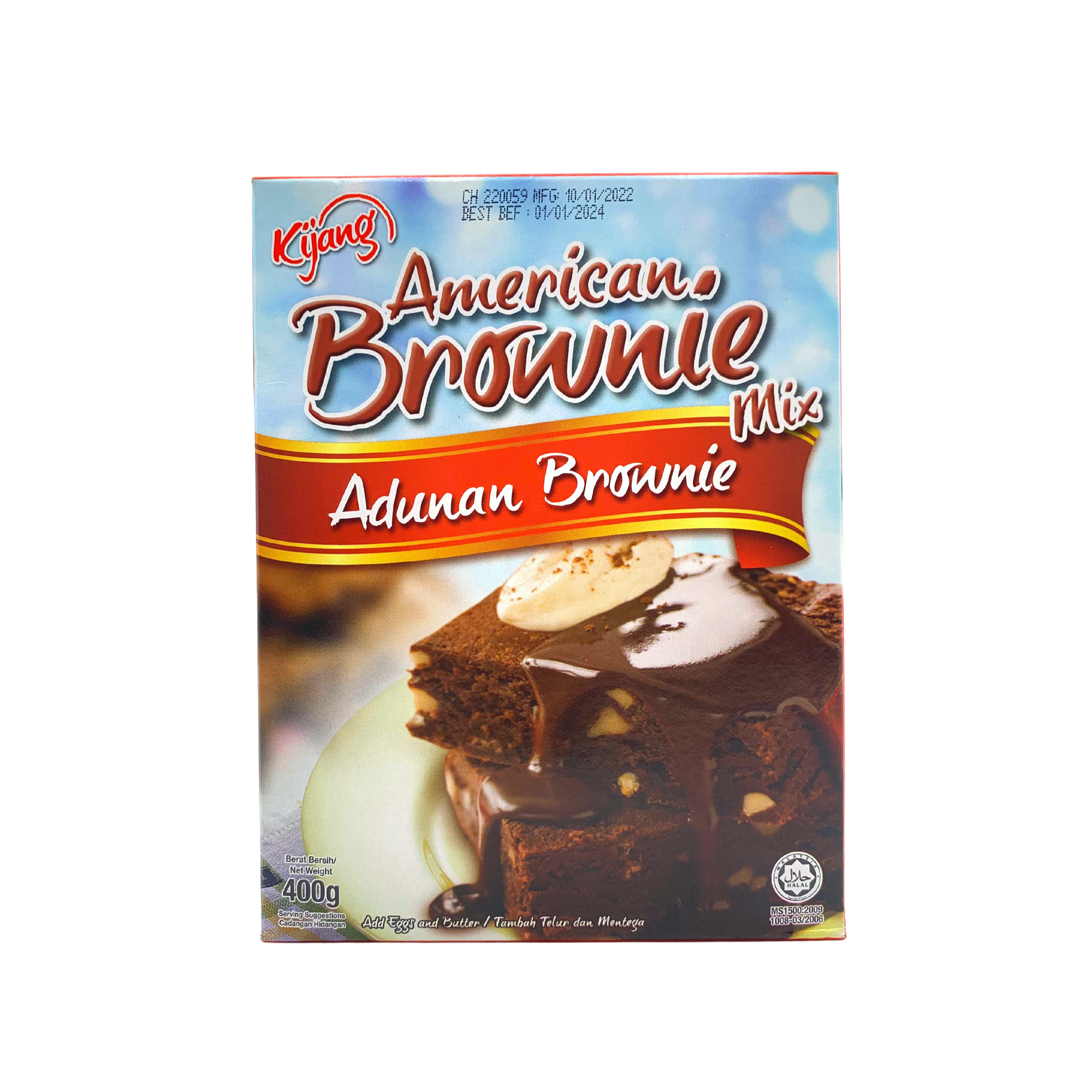 Kijang American Brownie Mix 400g