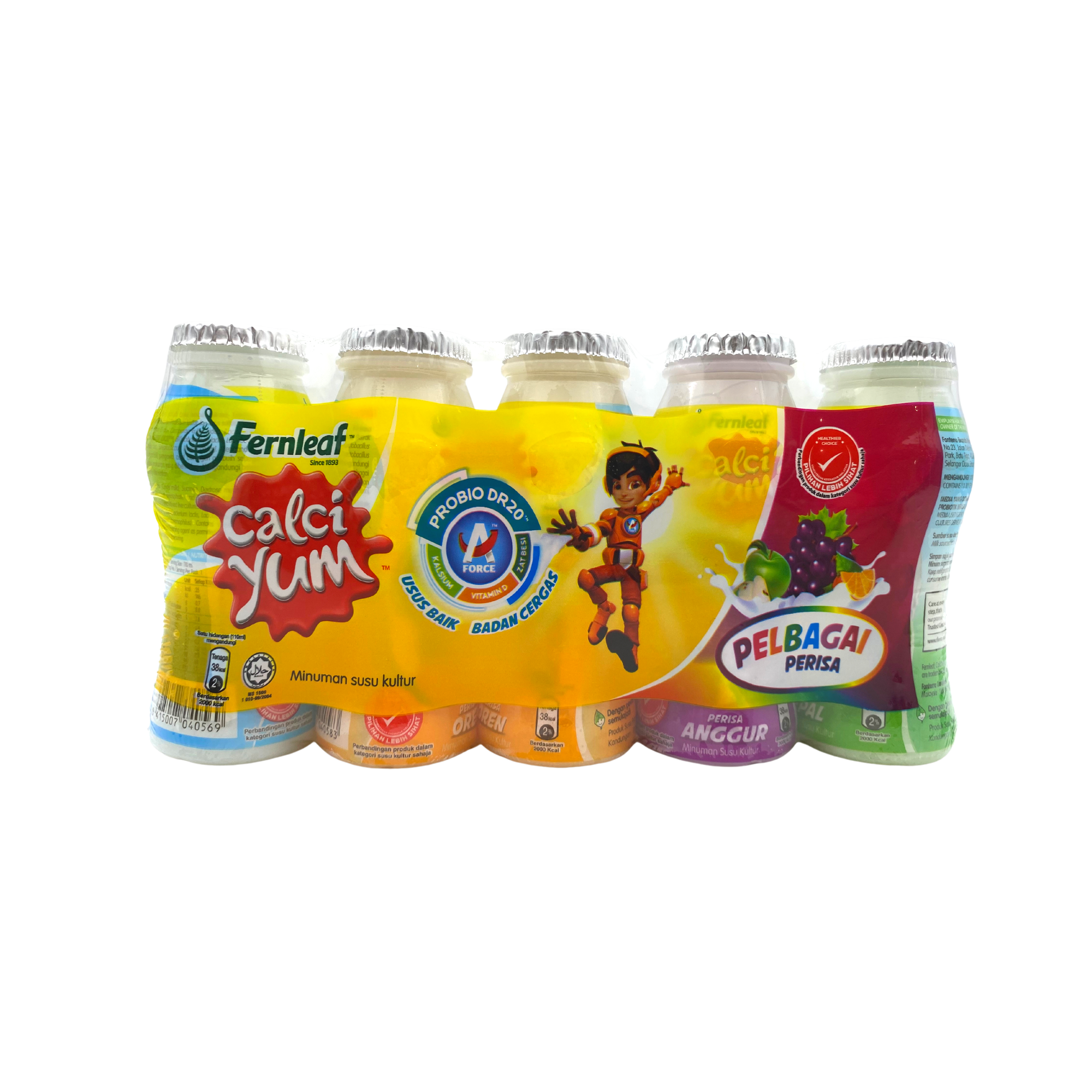 Fernleaf Calciyum Culture Milk Drink Assorted 110ml x 5 Units