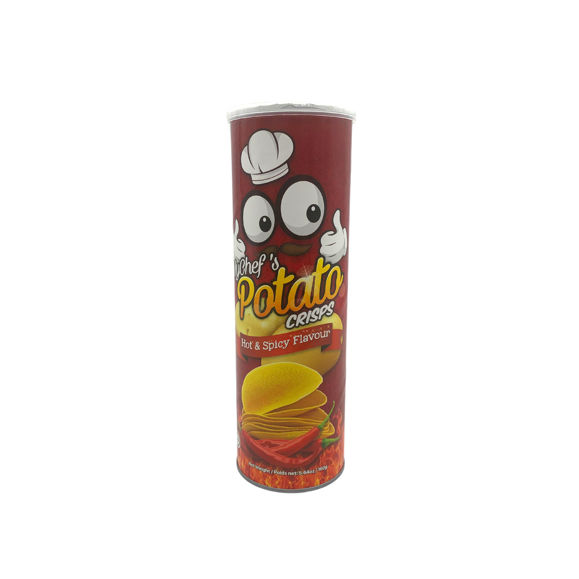 Mychefs Potato Crisps Hot And Spicy 110g