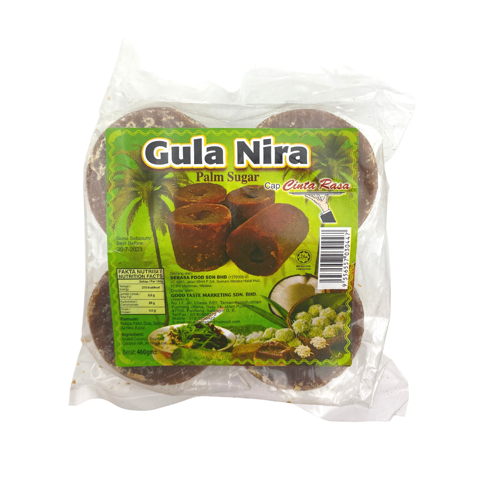 Cinta Rasa Gula Nira 460g