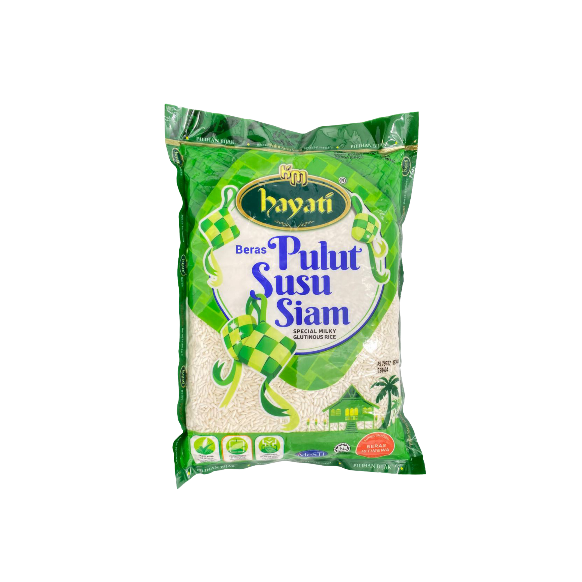 Hayati Beras Pulut Susu Siam 5kg