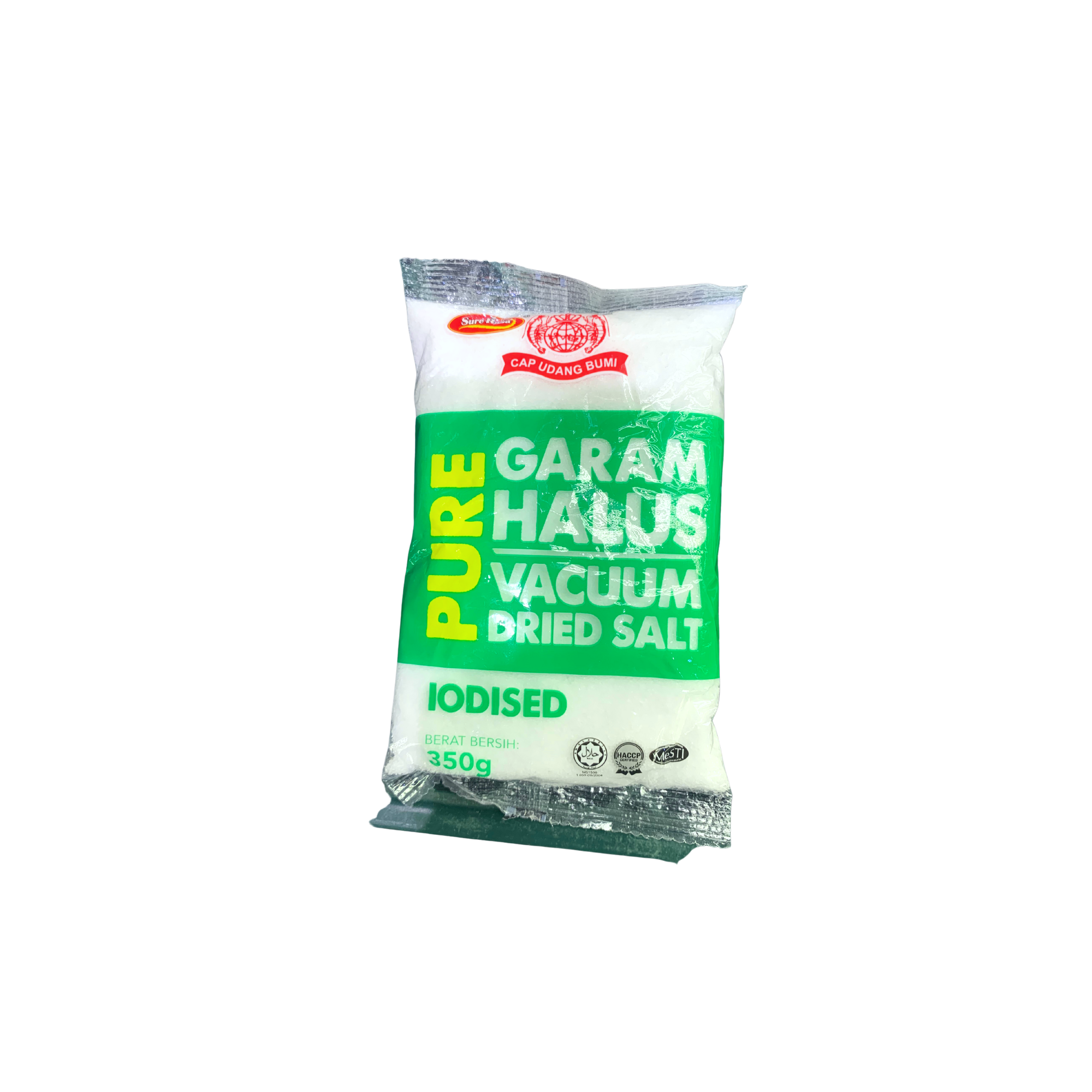 Cap Udang Bumi Garam Halus (Hijau) 350g
