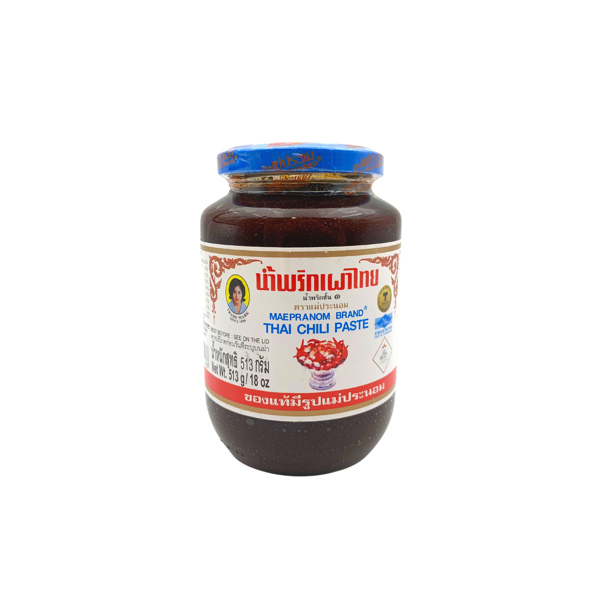 Mae Pranom Thai Chilli Paste 513g