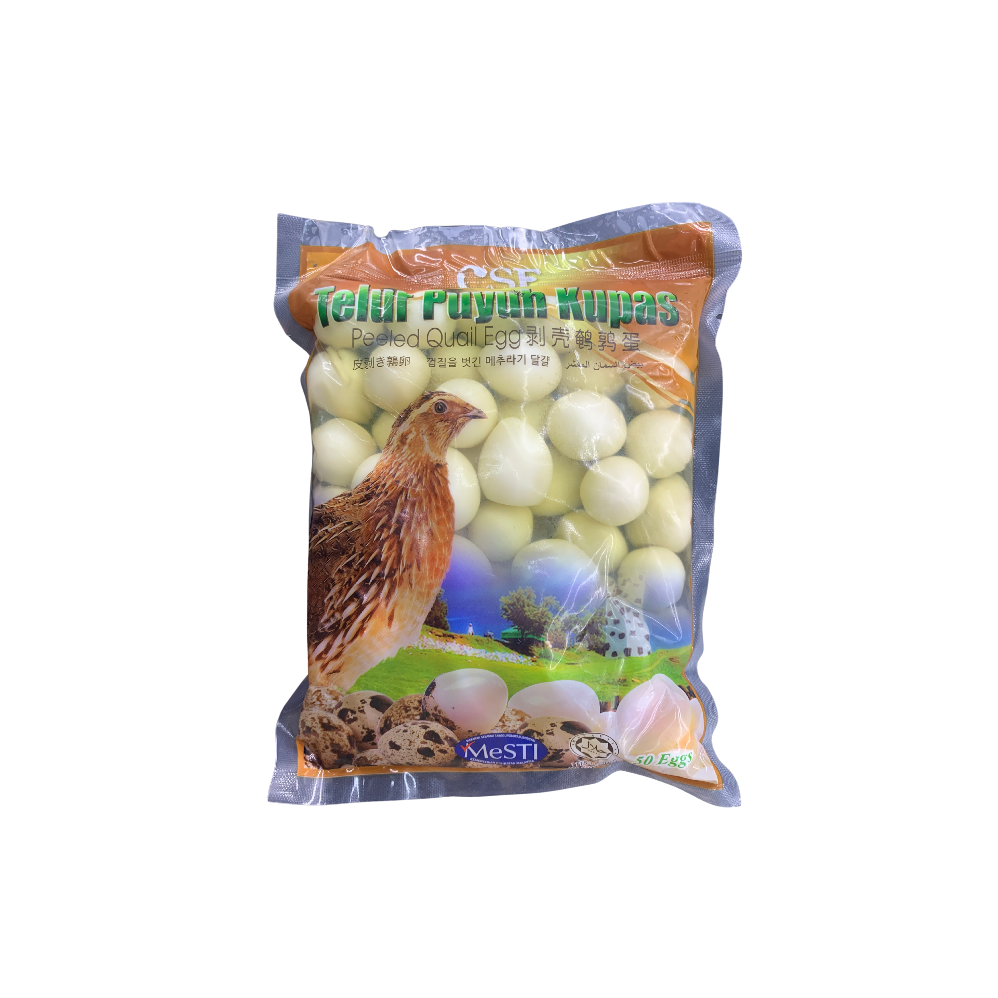 Csf Telur Puyuh Kupas 50 biji