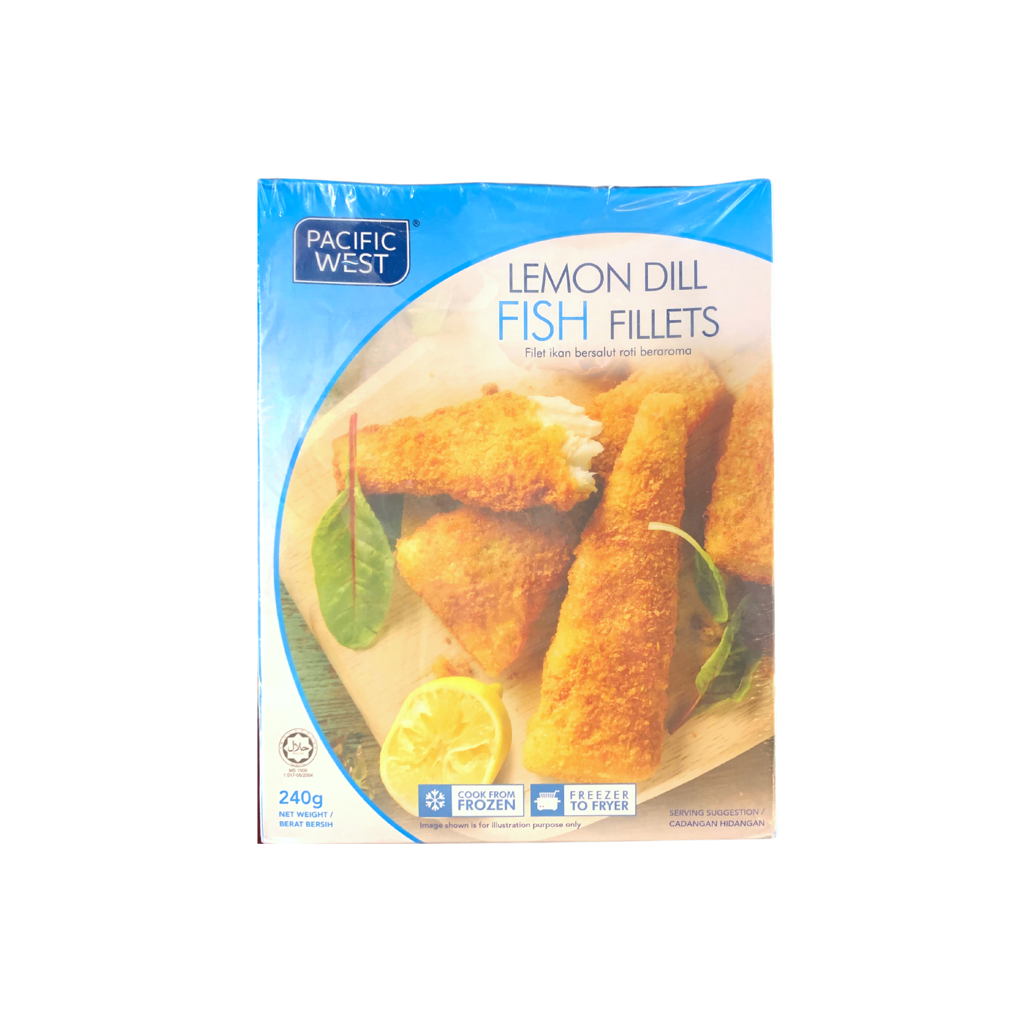 Pacific West Lemon Dill Fish Fillets 240g