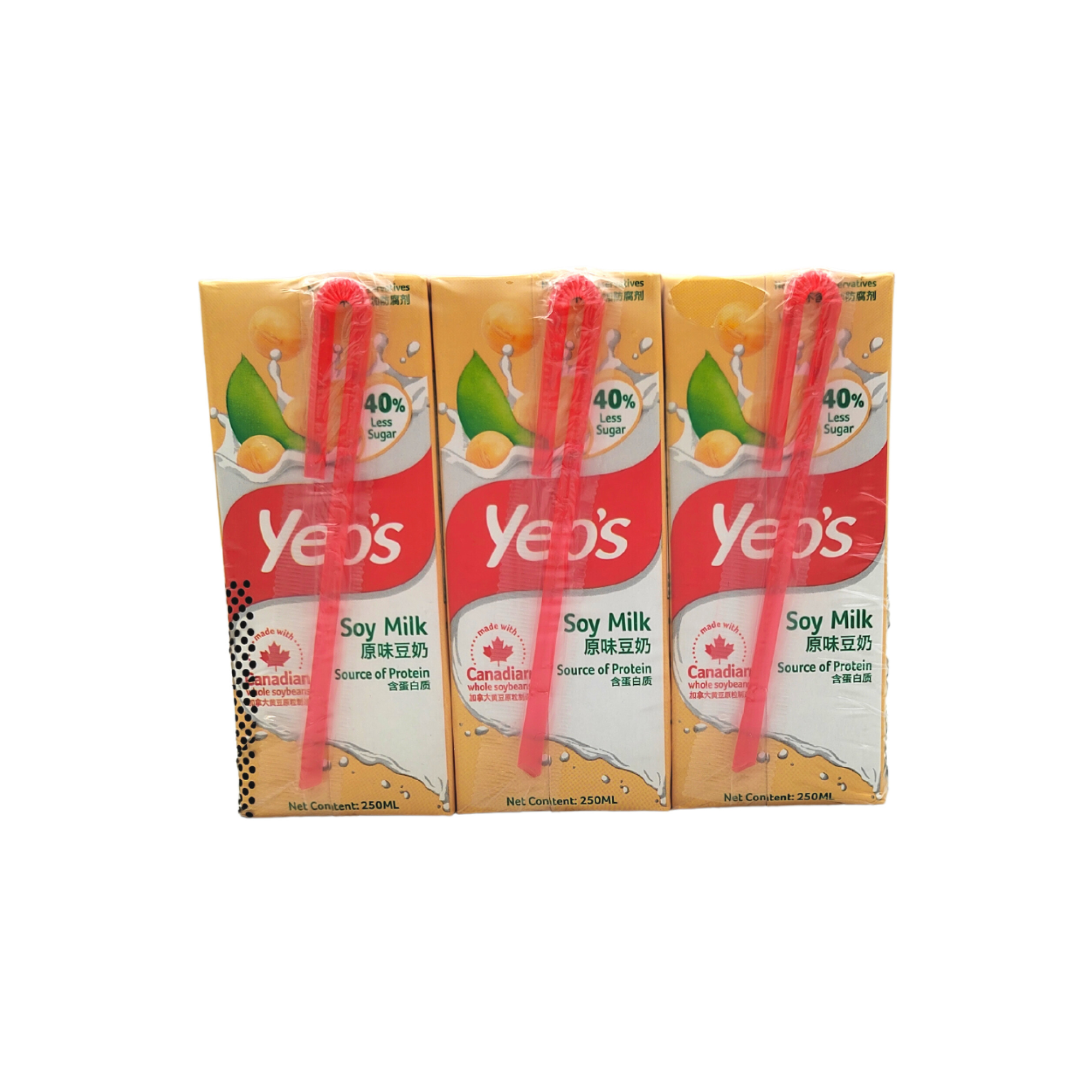 Yeo's Soya Bean 250ml x 6 Units