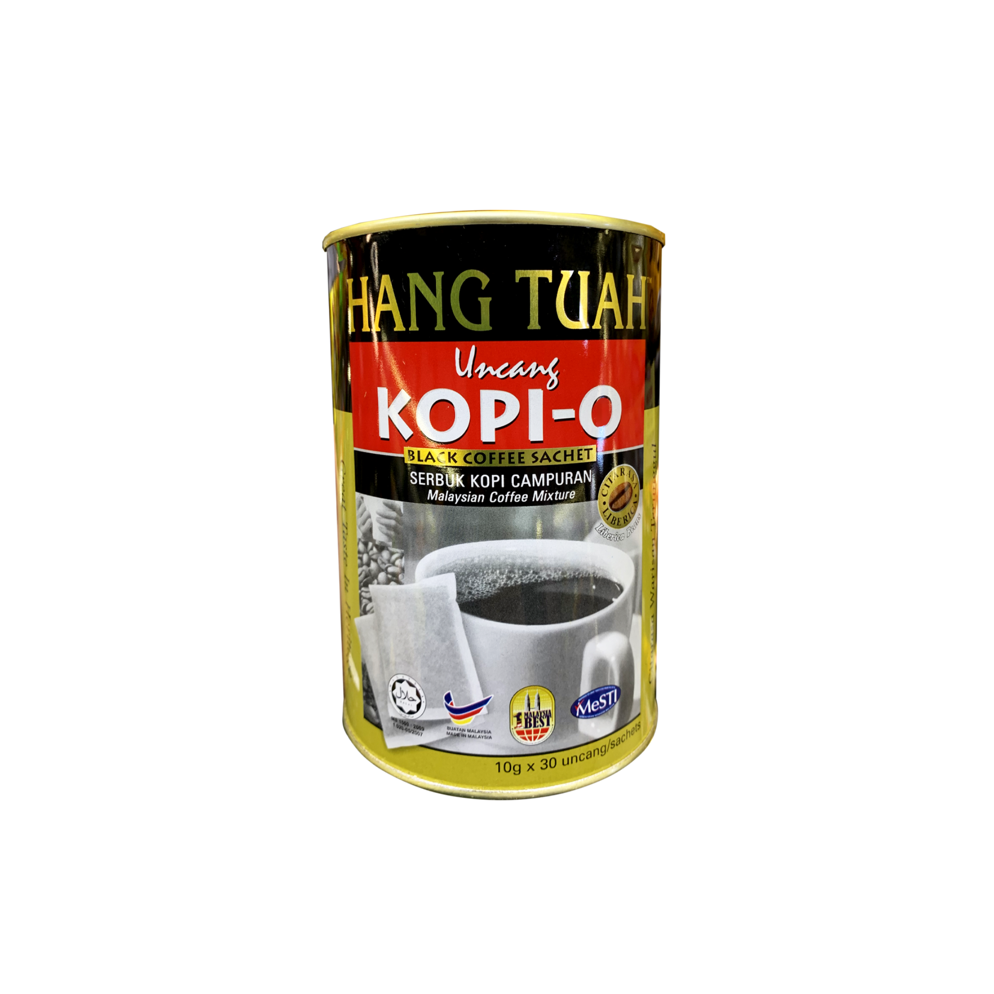 Hang Tuah Uncang Kopi O 10g x 30 Sachet