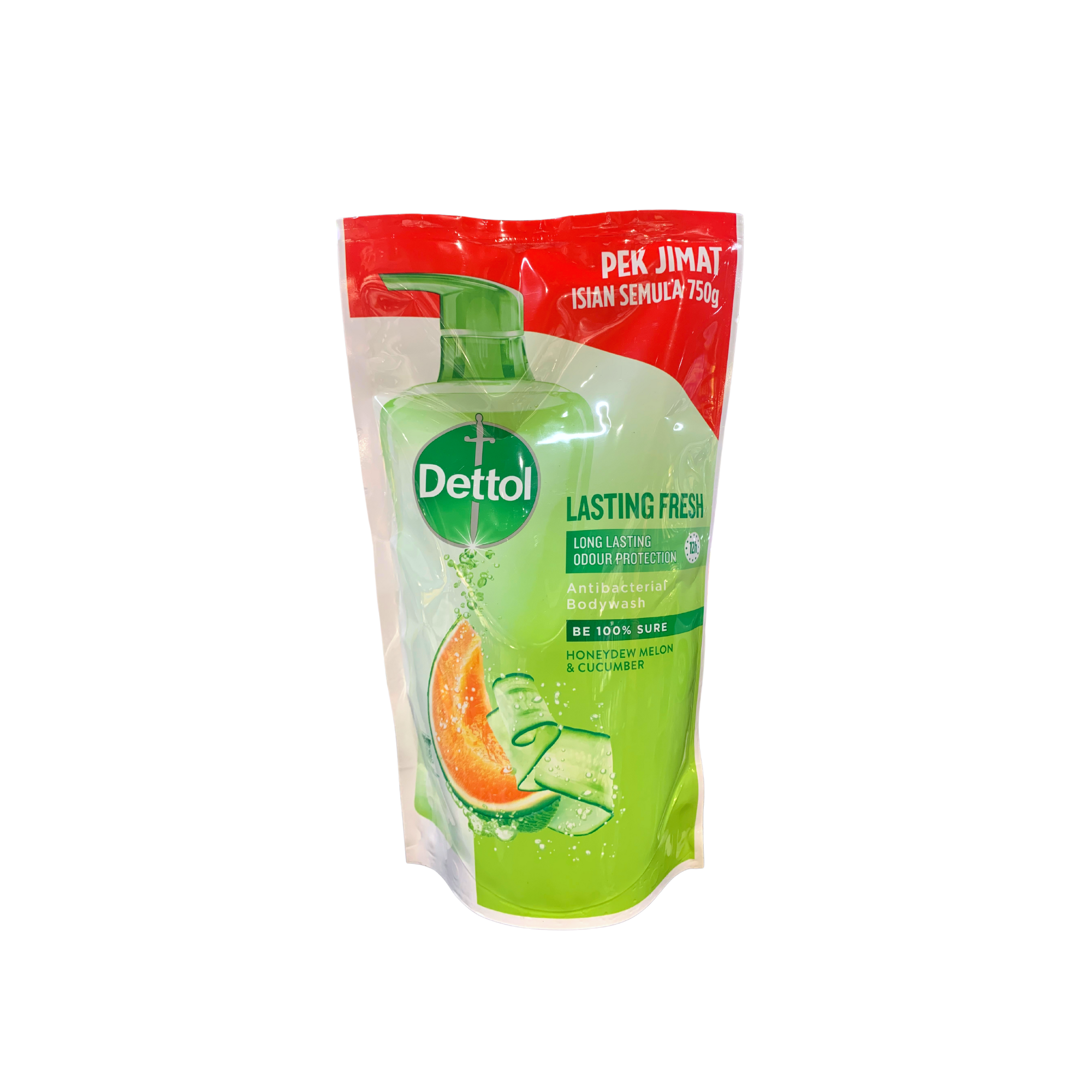Dettol Body Wash Lasting Fresh Refill 800g