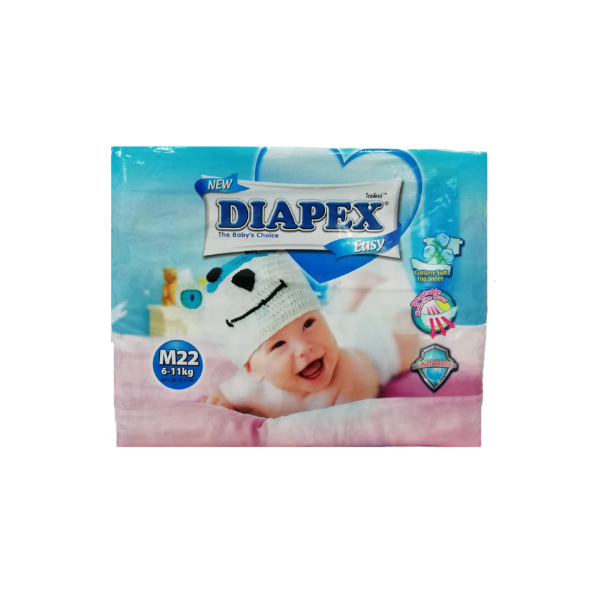 Diapex Easy Baby Diapers M 22