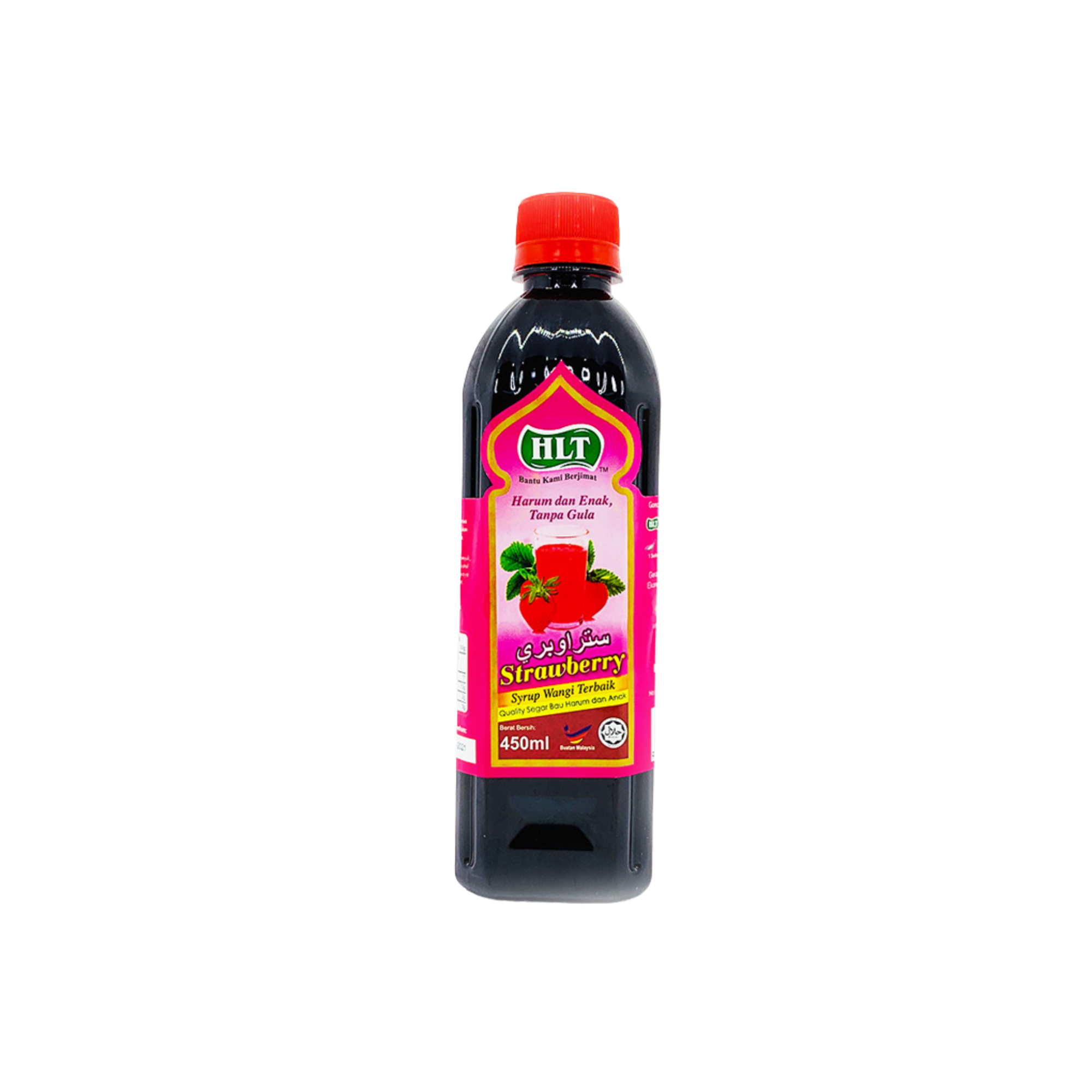 Hlt Berperisa Strawberi 450ml