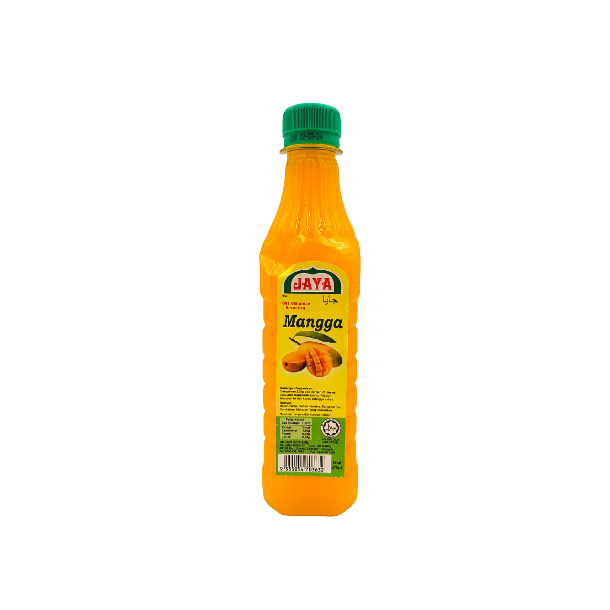 Jaya Bes Minuman Perisa Mangga 375ml