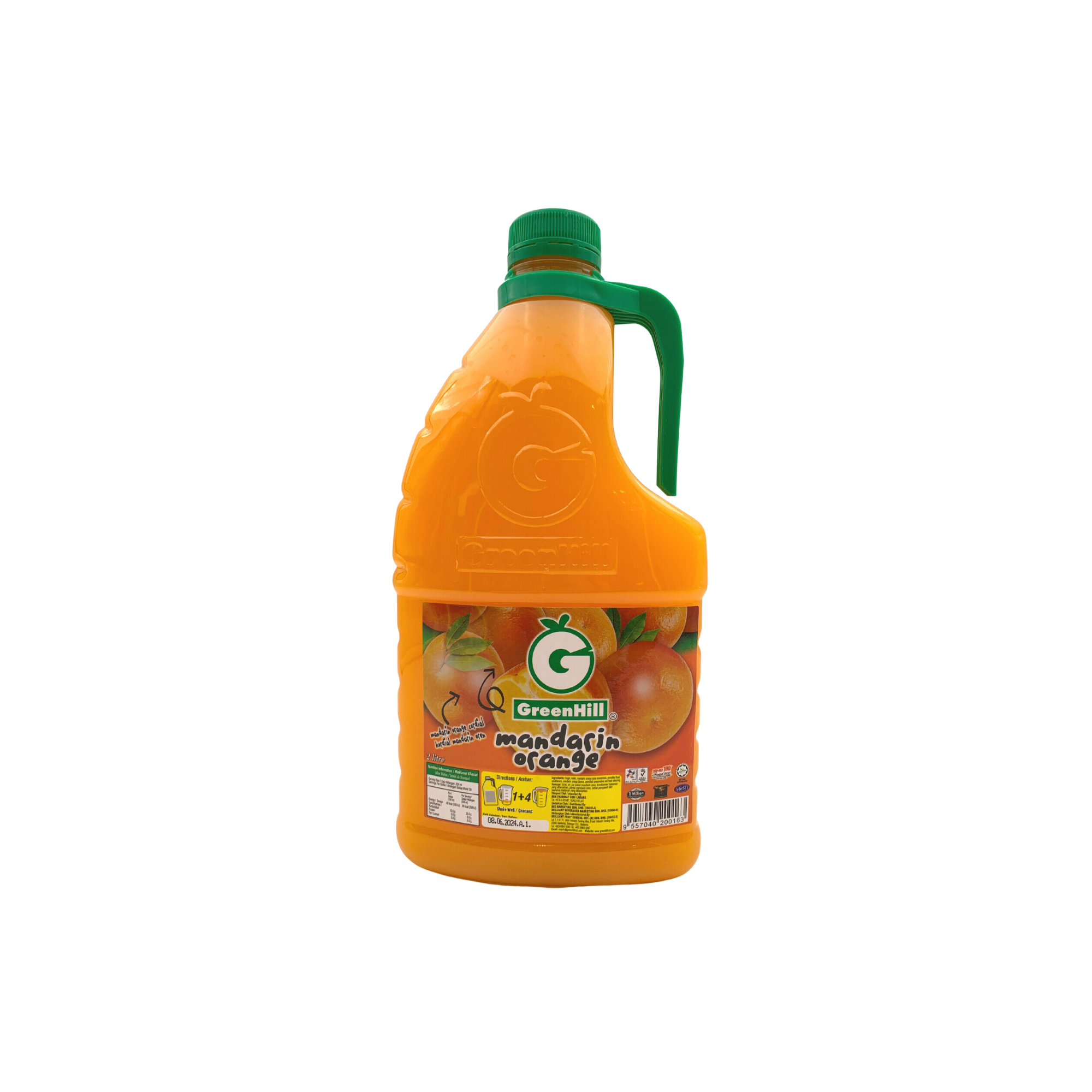 Green Hill Kordial Mandarin 2L