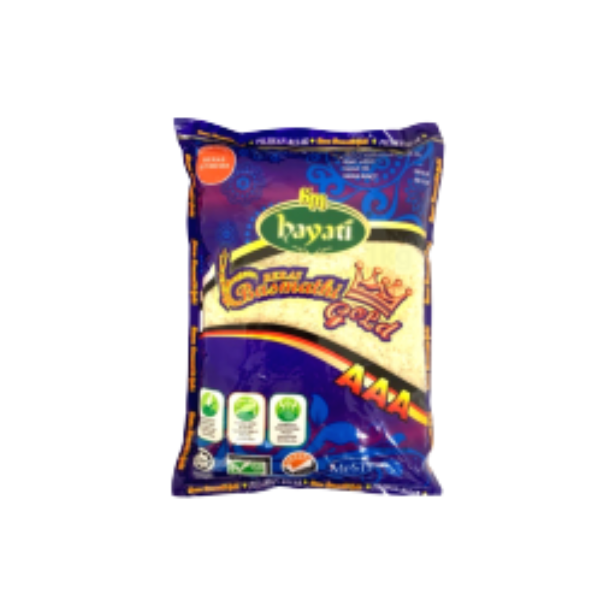Hayati Beras Basmathi Golden Pusa Cream 5kg