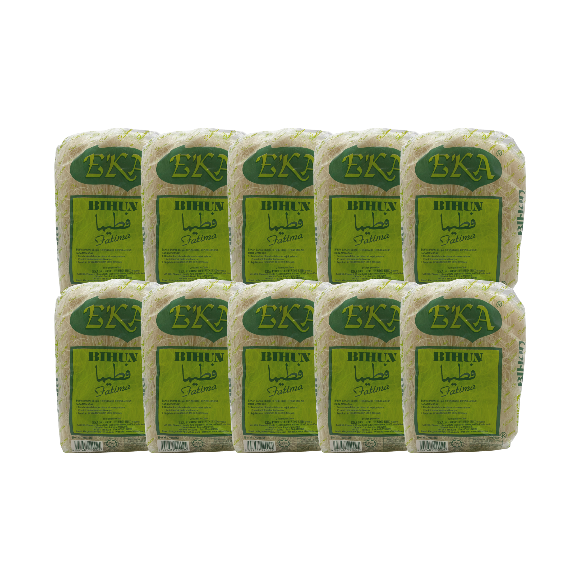Eka Bihun Cap Fatima 400g x 10 Packets