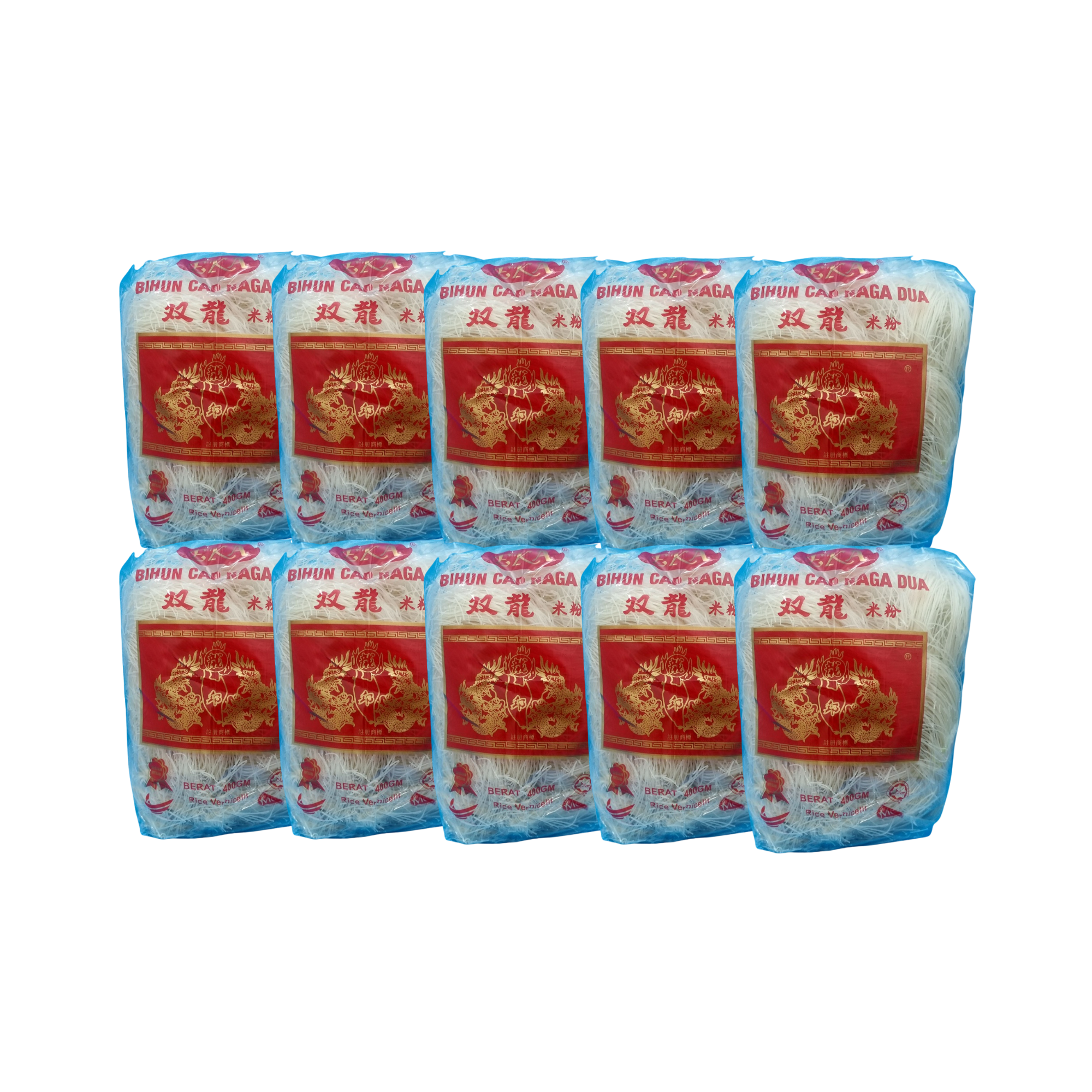 Eka Bihun Cap Naga Dua 400g x 10 Packets
