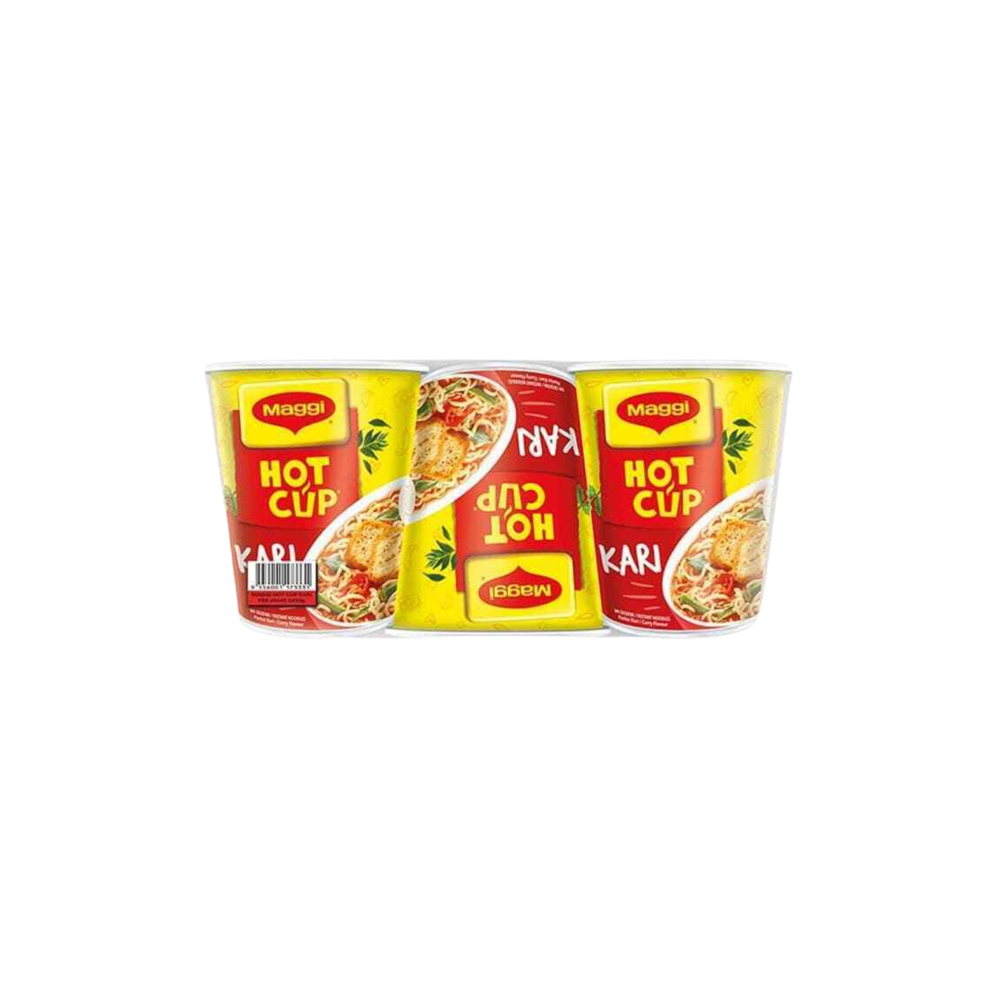 Maggi Hot Cup Kari 59g x 6 unit