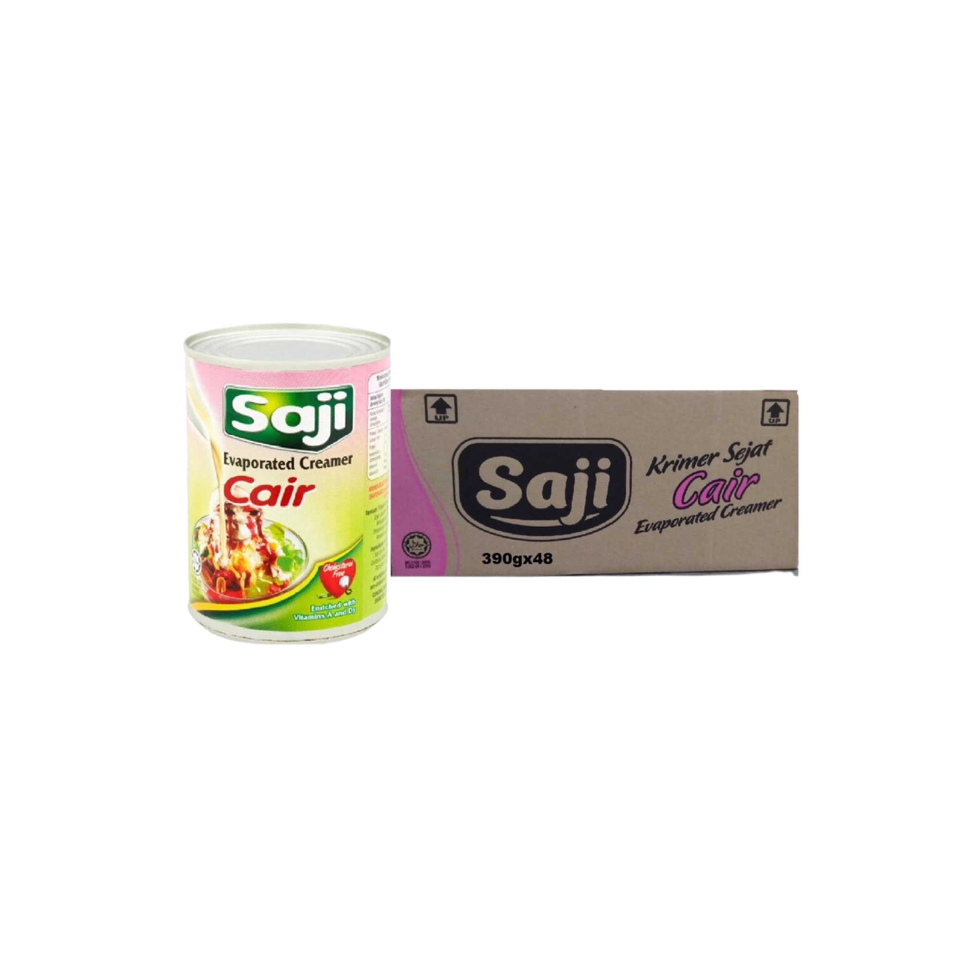 Saji Susu Cair 380g x 48 Units