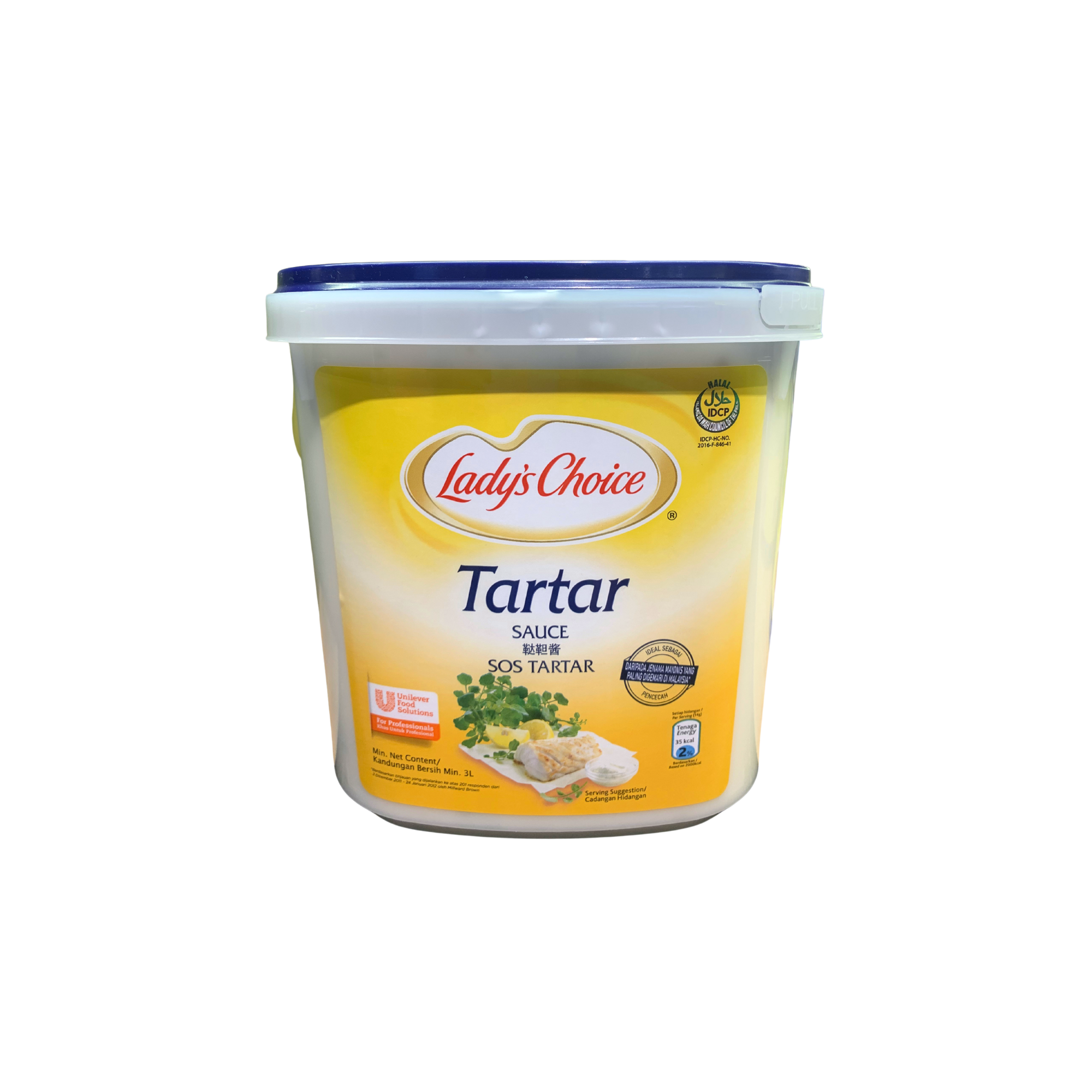 Ladys Choice Tartar Sauce 3L
