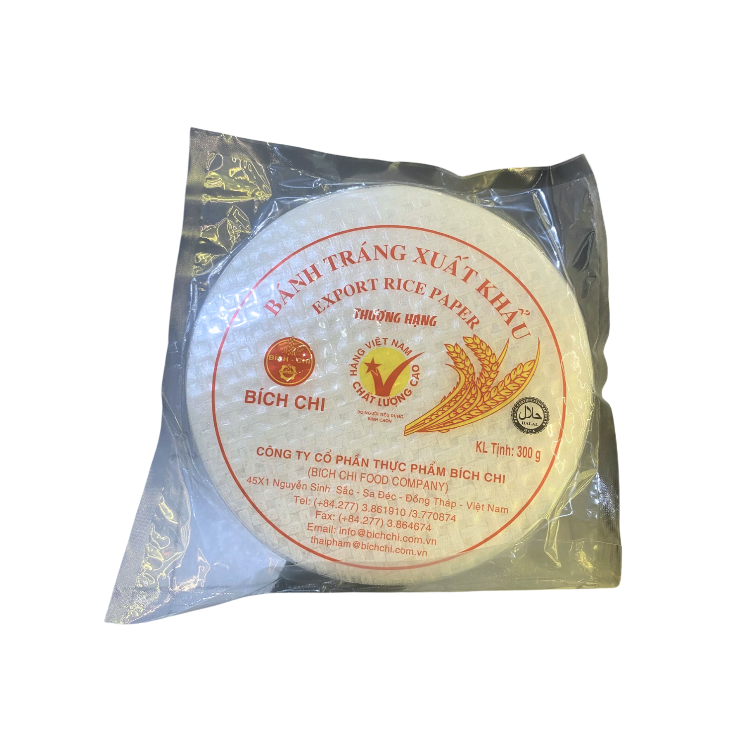 Rice Paper Vietnam Roll 22cm 300g