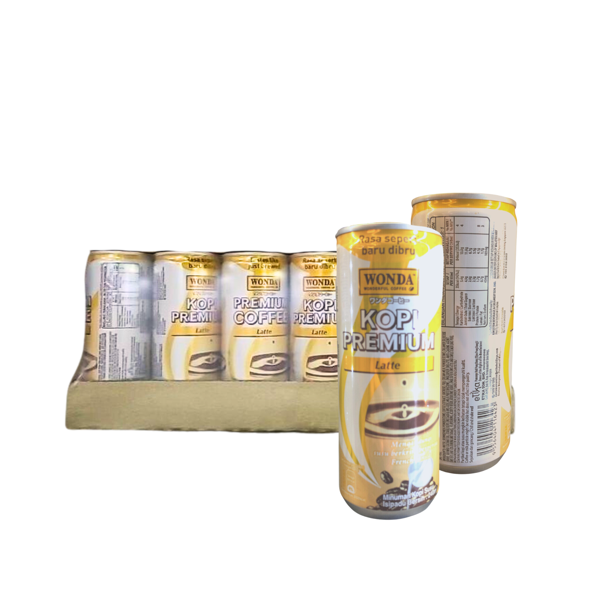 Wonda Latte 240ml x 24unit