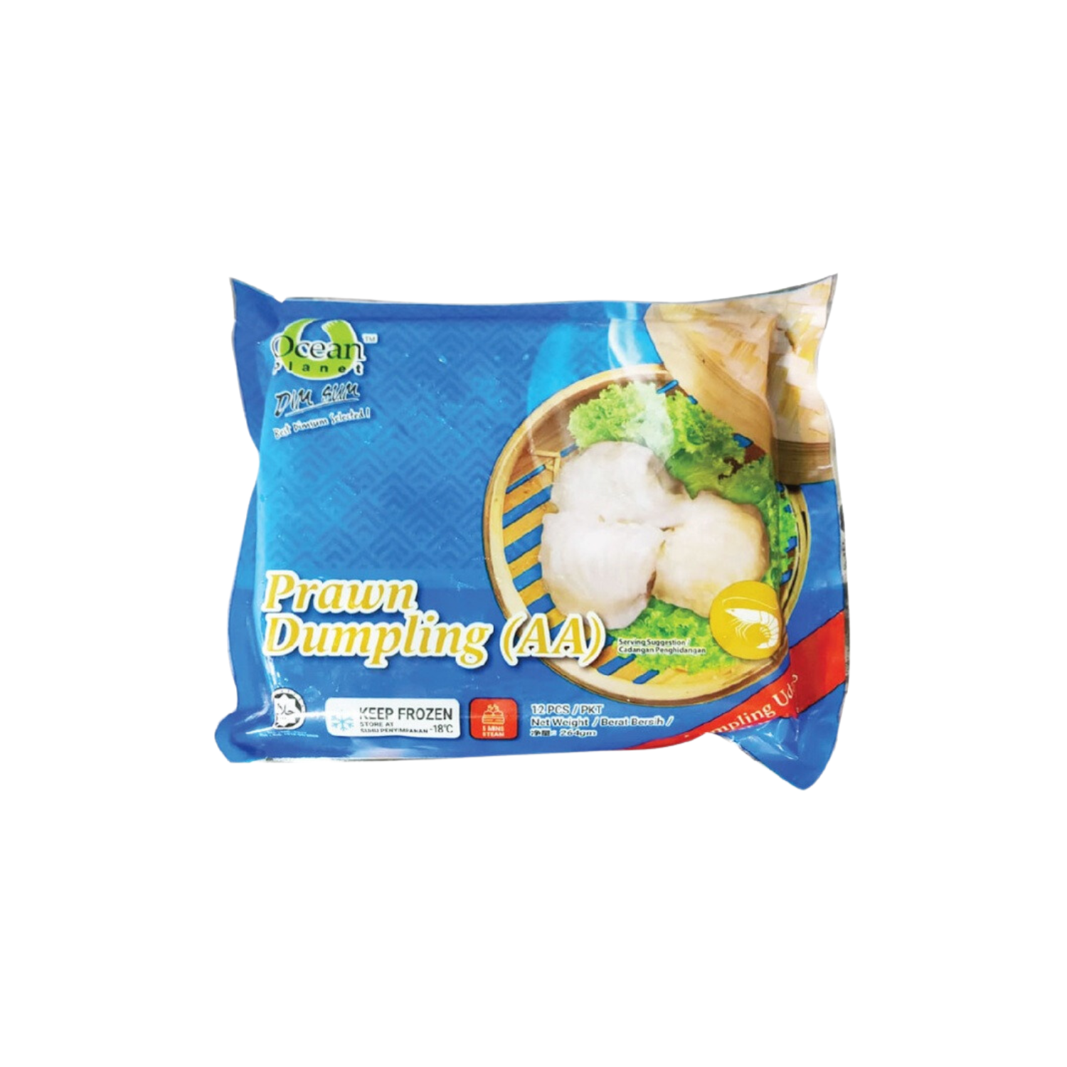 Ocean Planet Prawn Dumpling Aa 12 pieces 164g