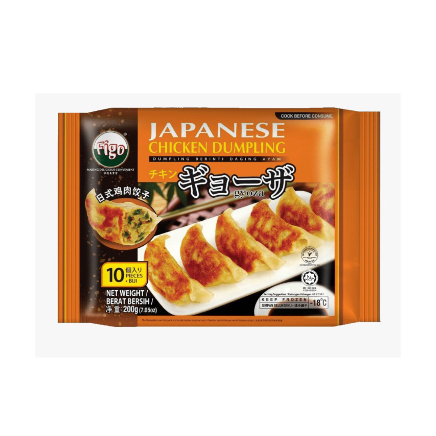 Figo Japanese Chicken Dumpling 200g