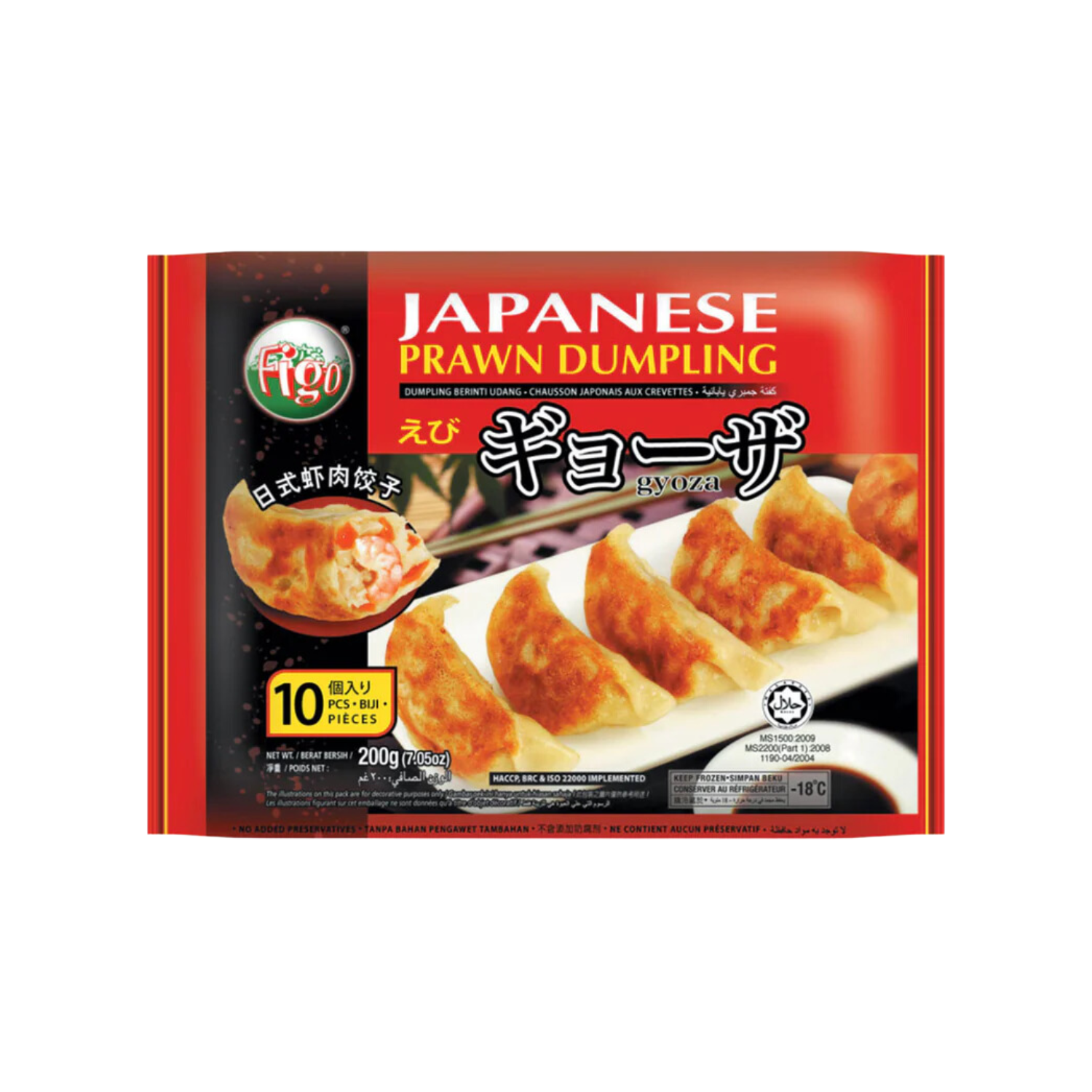Figo Japanese Prawn Dumpling 200g