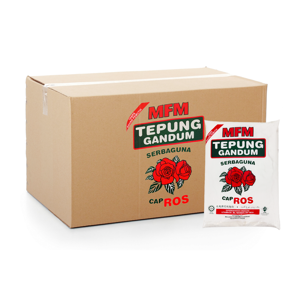 Mfm Ros Tepung Gandum 850g x 12 Packets