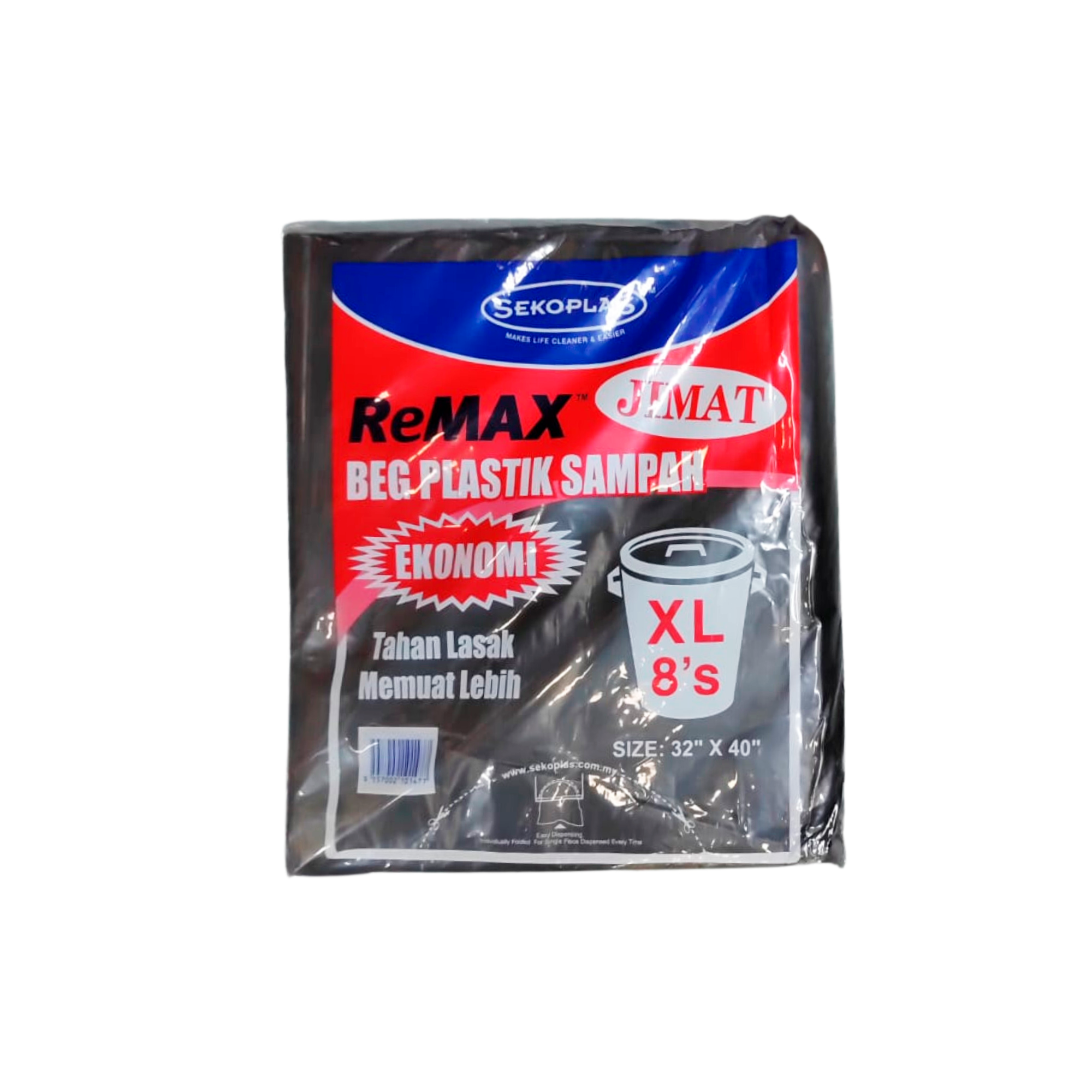 Sekoplas Remax Heavy Duty Garbage Bags Xl