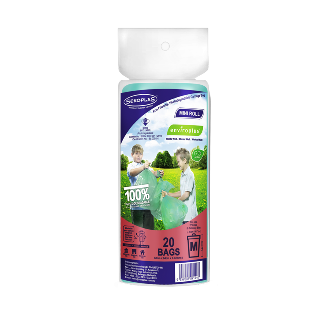 Sekoplas Enviroplus Mini Roll M 20 Pieces Plastic