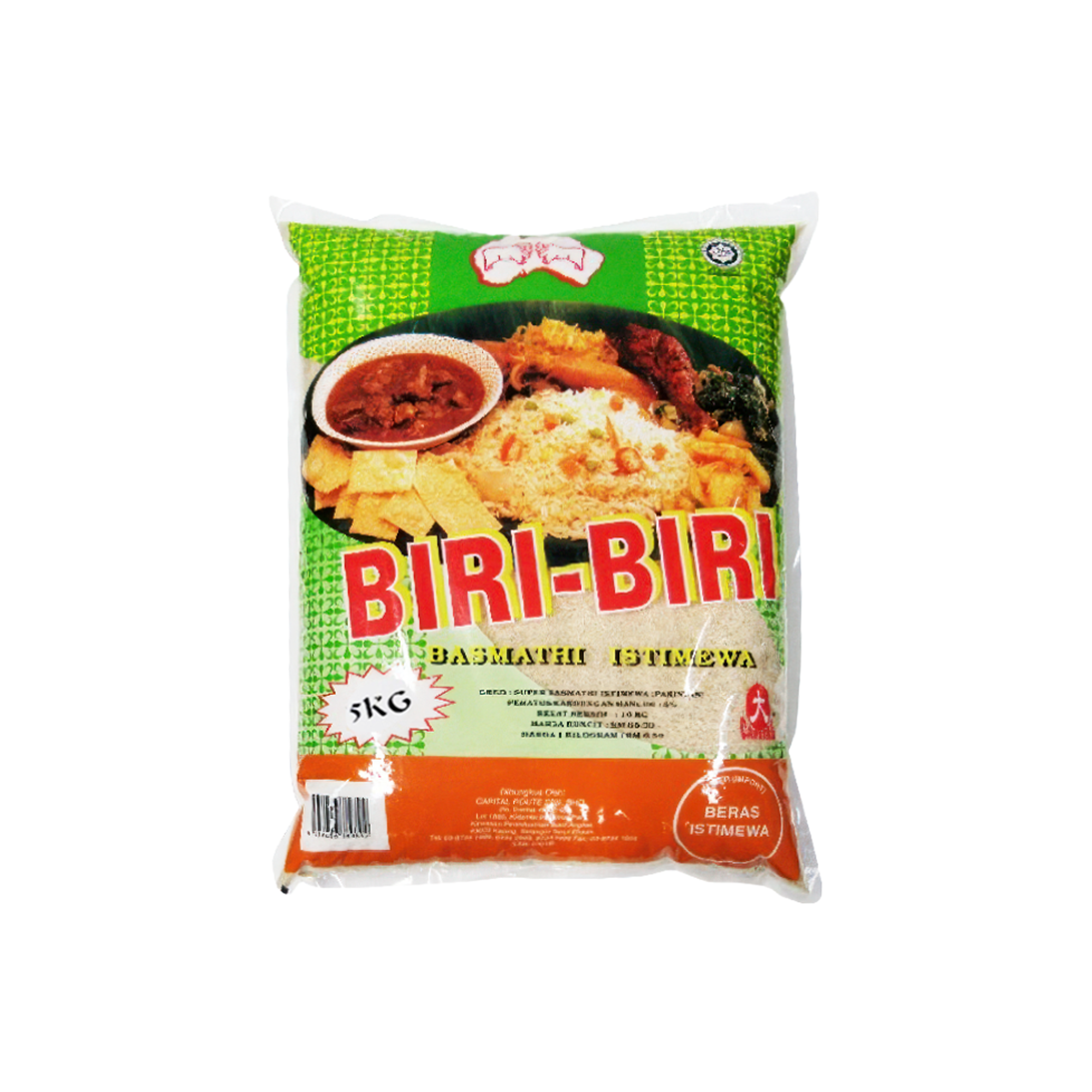 Biri-Biri Beras Basmathi 5kg