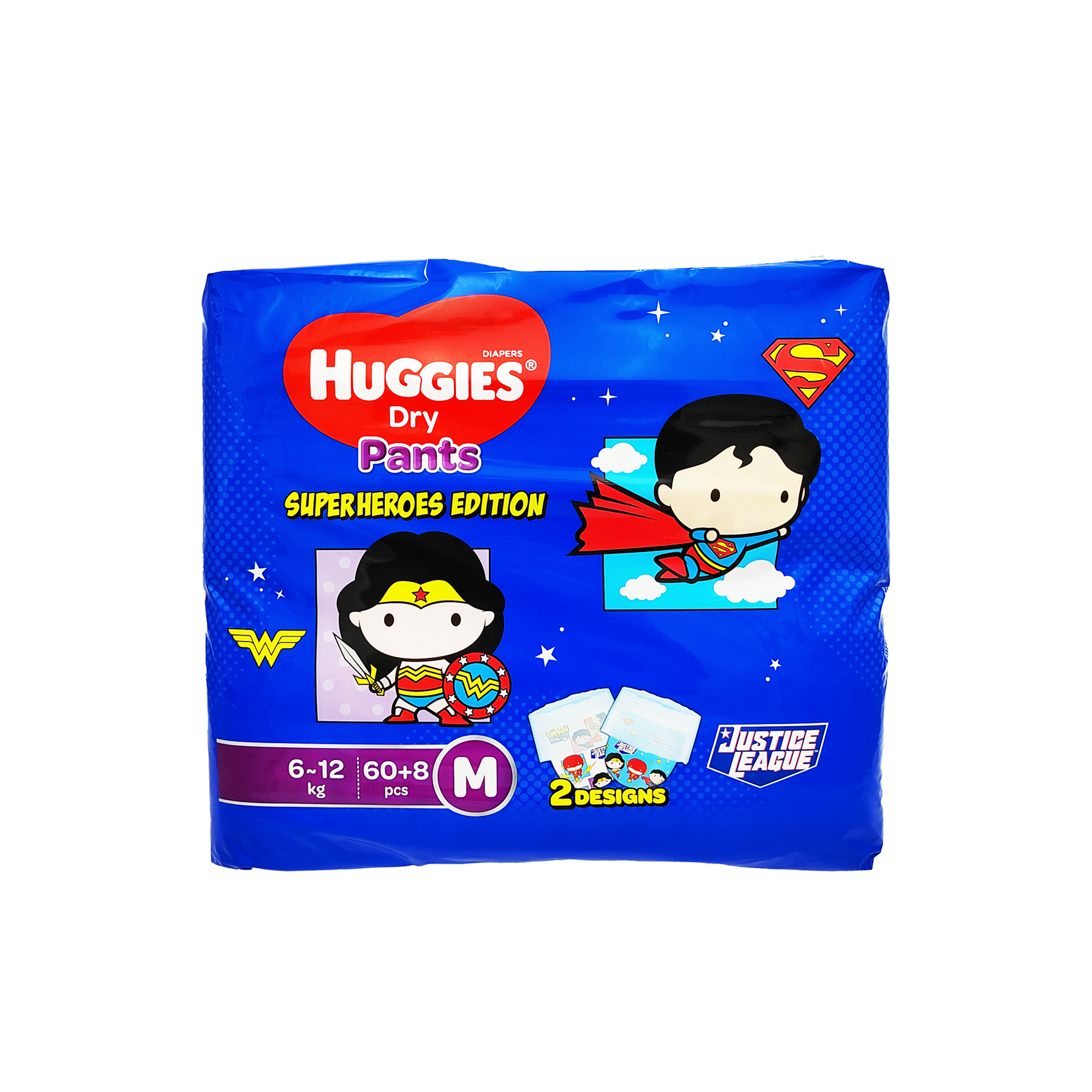 Huggies Dry Pants Super Jumbo Pack M 50+8pcs
